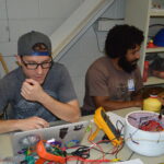 Delgado team working on their payload